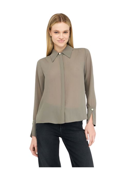 Camicia con perle Liu Jo | CF5302TS869X0707